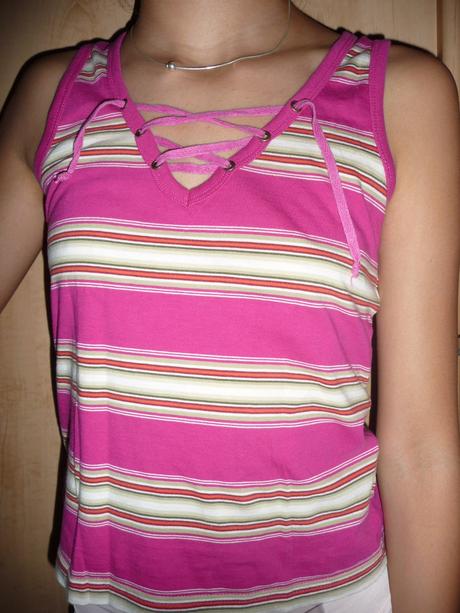 Tričko pruhové, 158