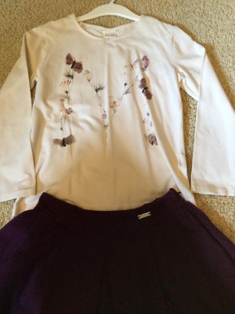 Tricko zara a suknička mayoral, mayoral,128