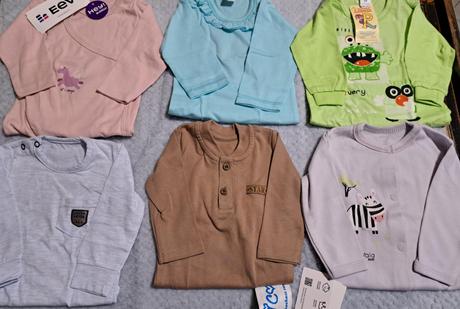 Detské body dlhý rukáv, 62 - 104