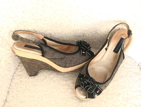Sandalky tommy hilfiger, tommy hilfiger,38