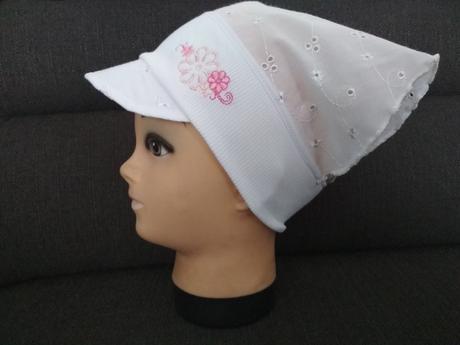 Letná šatka so šiltom, repal,74 / 80 / 86 / 92