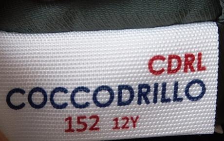 Zelená predĺžená bundička, coccodrillo,146 - s