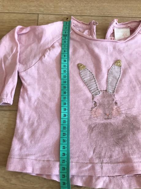 Zara tričko so zajacom 80, zara,80