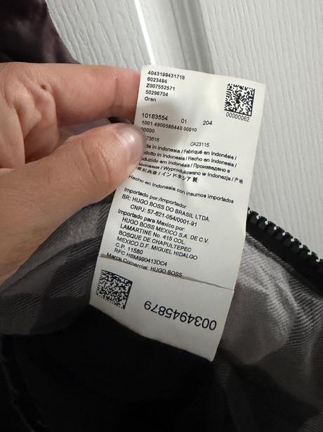 Oryginalna kamizelka męska hugo boss orange, hugo boss,xl
