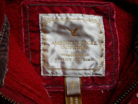 Mikina s kapucou a zlatymi aplikaciami, american eagle,s