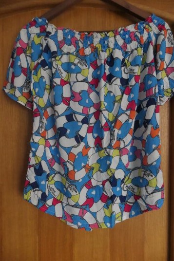 Love moschino damska stylova letna tunika s/m, moschino,s