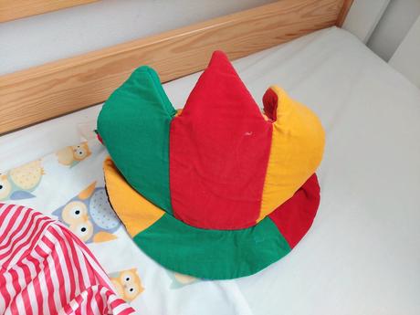 Šašo / klaun karnevalový komplet veľ.54 (l/xl),