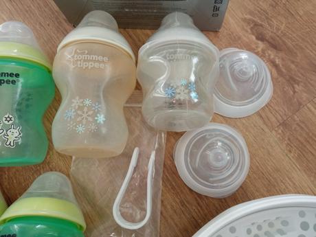 Tommee tippee sterilizator, fľaša, cumlík, tommee tippee