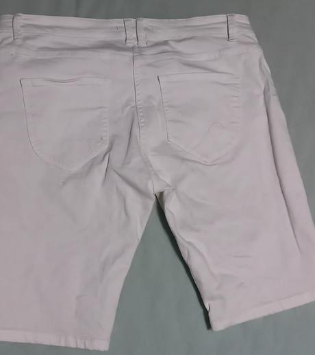 Biele riflove kraťasy, l