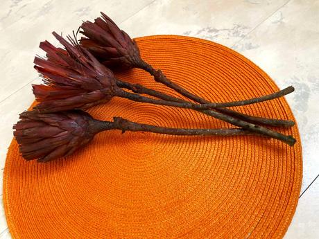 Sušené naturálne kvety 4 ks,