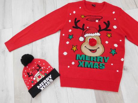 Vianočný pulovrík čiapka-m, m