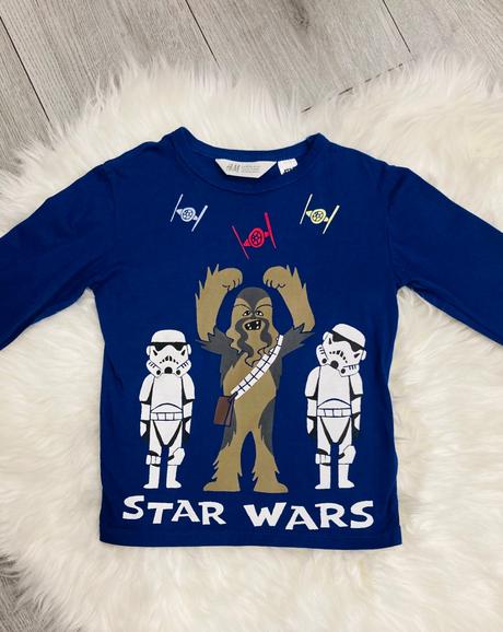 Star wars tričko veľ. 98/104, h&m,104