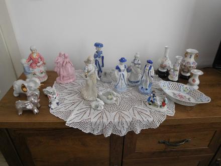Porcelánové sošky- všetko predaj spolu,, 