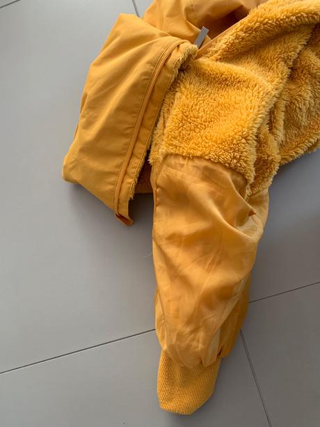 Zateplené nohavice do dažďa 98/104, tchibo,104