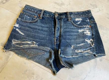 Riflove vintage šortky, american eagle,s