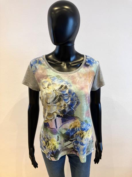 Dámske tričko s kvetom laura scott (40), l