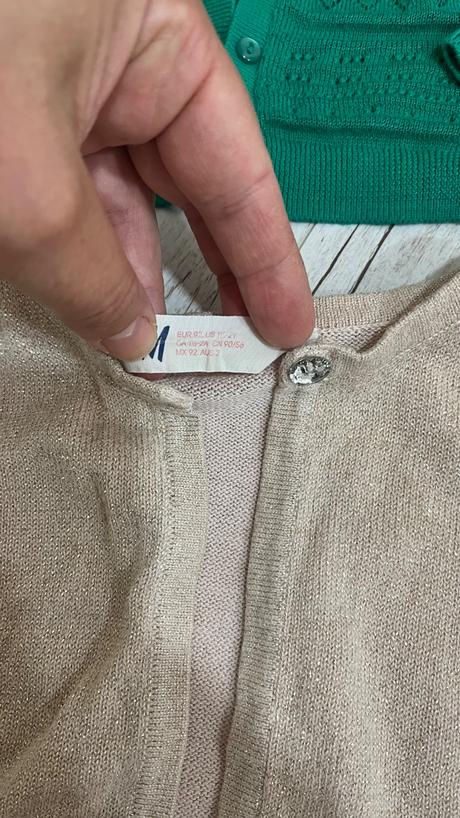 Bolero 92 2ks zelena a zlata, gap,92