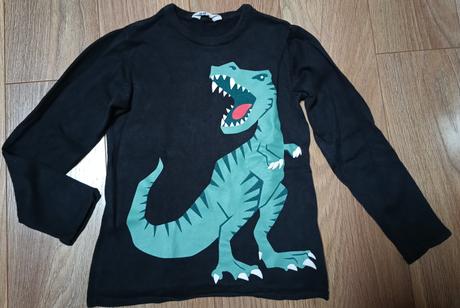 Sveter t-rex 122/128, h&m,128
