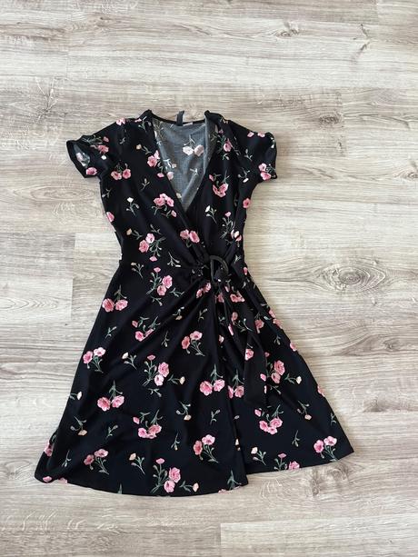 Zavinovacie šaty, h&m,xs