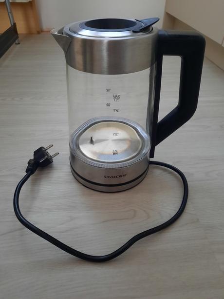 Rýchlovarná kanvica, silver crest