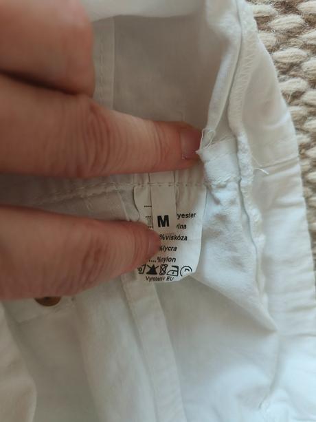 Tehotenské zdravotnícke 3/4 nohavice, m