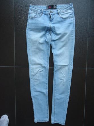 Bledomodré elastické slimky vel.xxs, 32