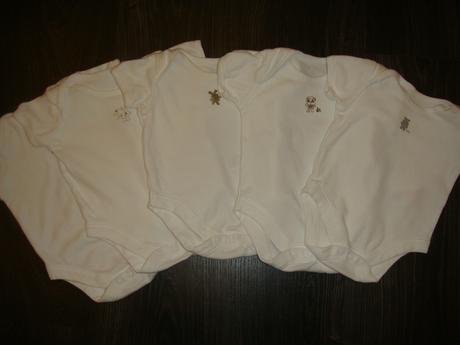 Body s kratkym rukavikom, tesco,56