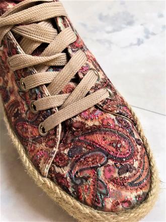 Luxusné vyšívané tenisky, 38