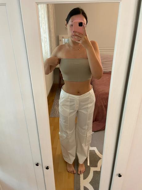 Satenove nohavice, zara,l