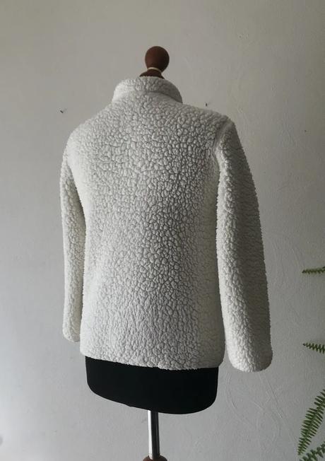 Štýlová dievčenská "teddy" bunda, bonprix,140