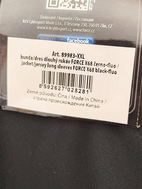 Bunda force x68, xxl