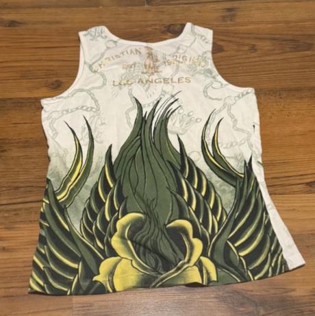 Ed hardy christian audigier crop top, ed hardy,m