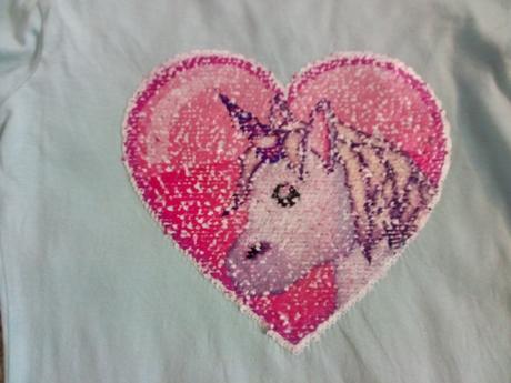 Tričko s obojstrannými flitrami, dopodopo,128