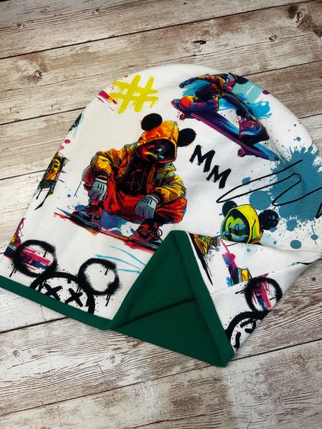 Detská čiapka mickey mouse, 110 / 116 / 122 / 128