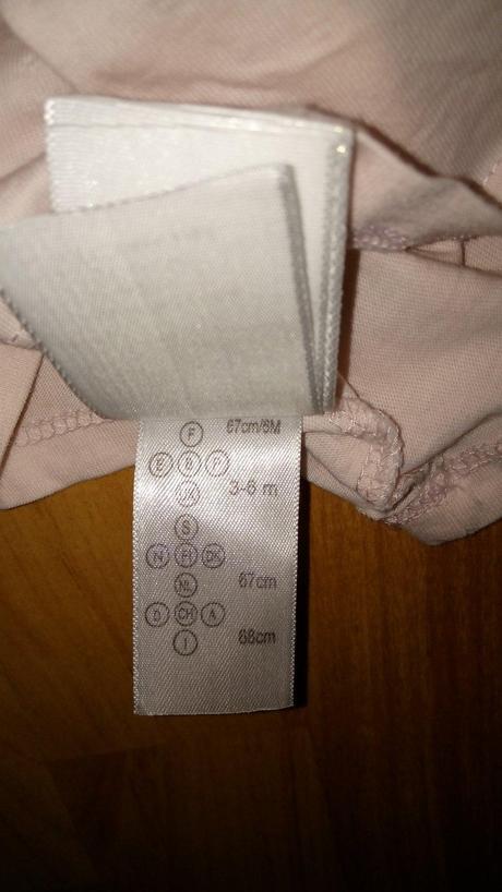 Tričko s motylikom, vertbaudet,68