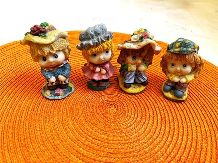 Hippies figúrky 4 ks, 