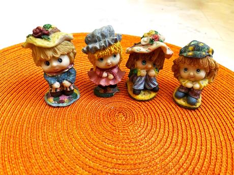 Hippies figúrky 4 ks, 