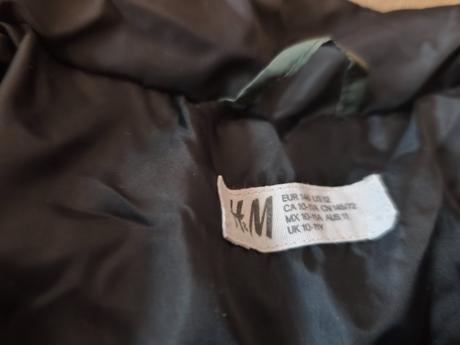 Zimná bunda, h&m,146