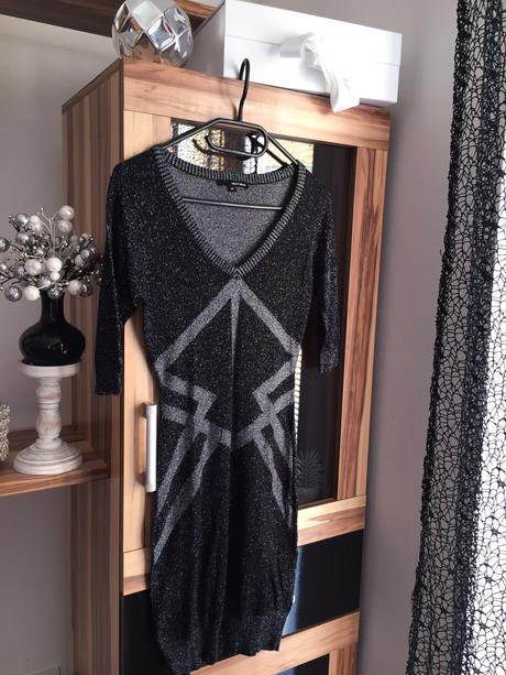 Trblietavé elastické šaty, tally weijl,xs