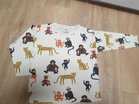 6x tricka s dlhym rukavom lindex h&m, 104