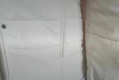 Dámska bunda, svetlobéžová, m/l, 38/40, l / m