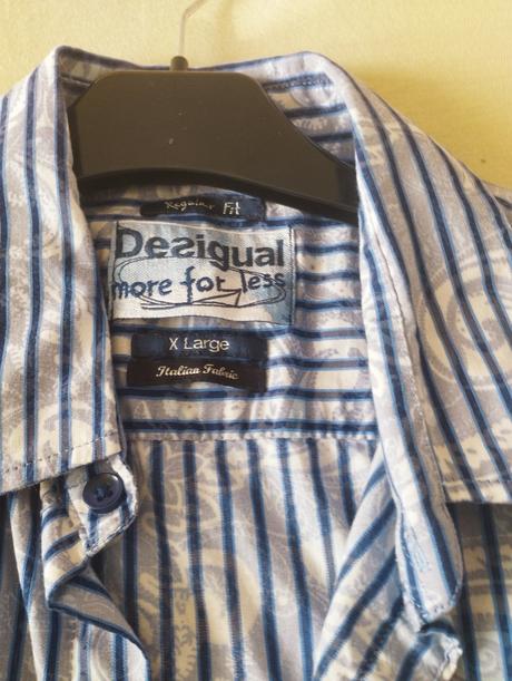 Košeľa pánska značková, desigual,xl