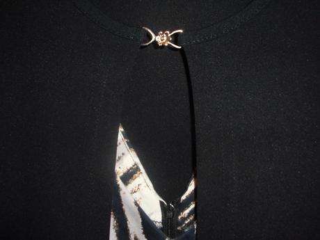 Čierne bolerko s 3/4 rukávom, m