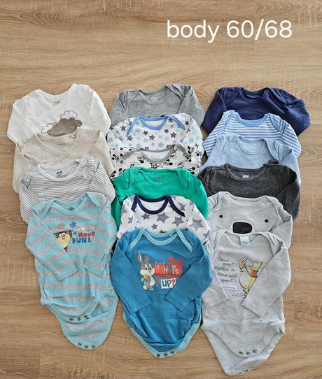 Balík oblečenia pre bábätko, 50–62