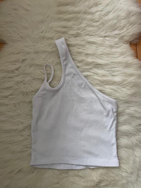 Biele tielko, bershka,s