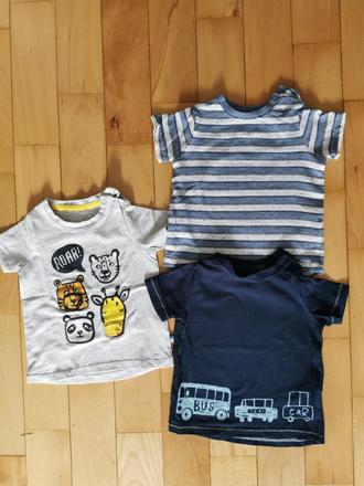 3x tričko f&f 68, f&f,68