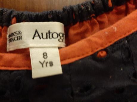 Dievčenské šaty, marks & spencer,128