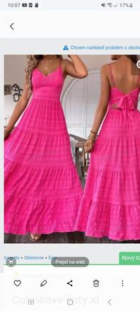 Letné maxi šaty, l