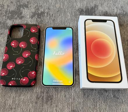 Iphone 12 128 gb biely, 