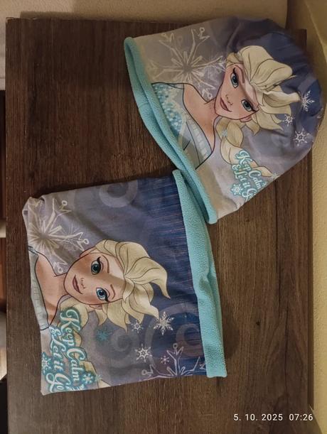 Čiapka a nákrčník elsa, 110